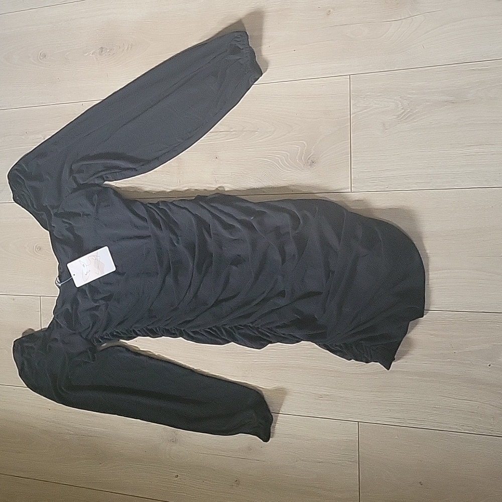 Med black dress